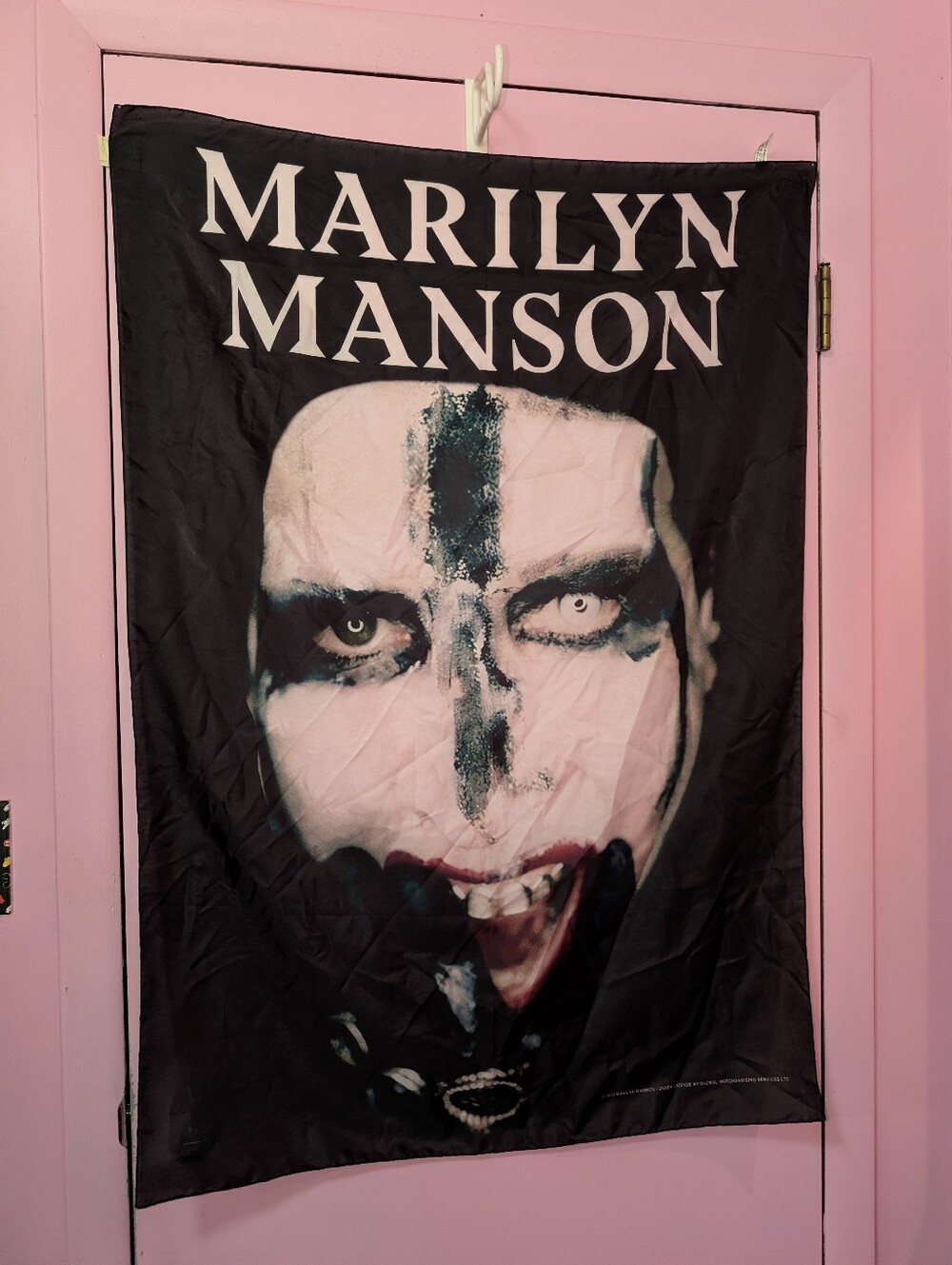 Marilyn Manson Kill4me Poster Flag
